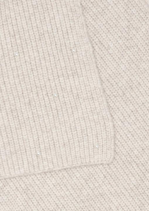 Actual product image S.Oliver Tuch Gestrickter Schal mit Schmuckperlen