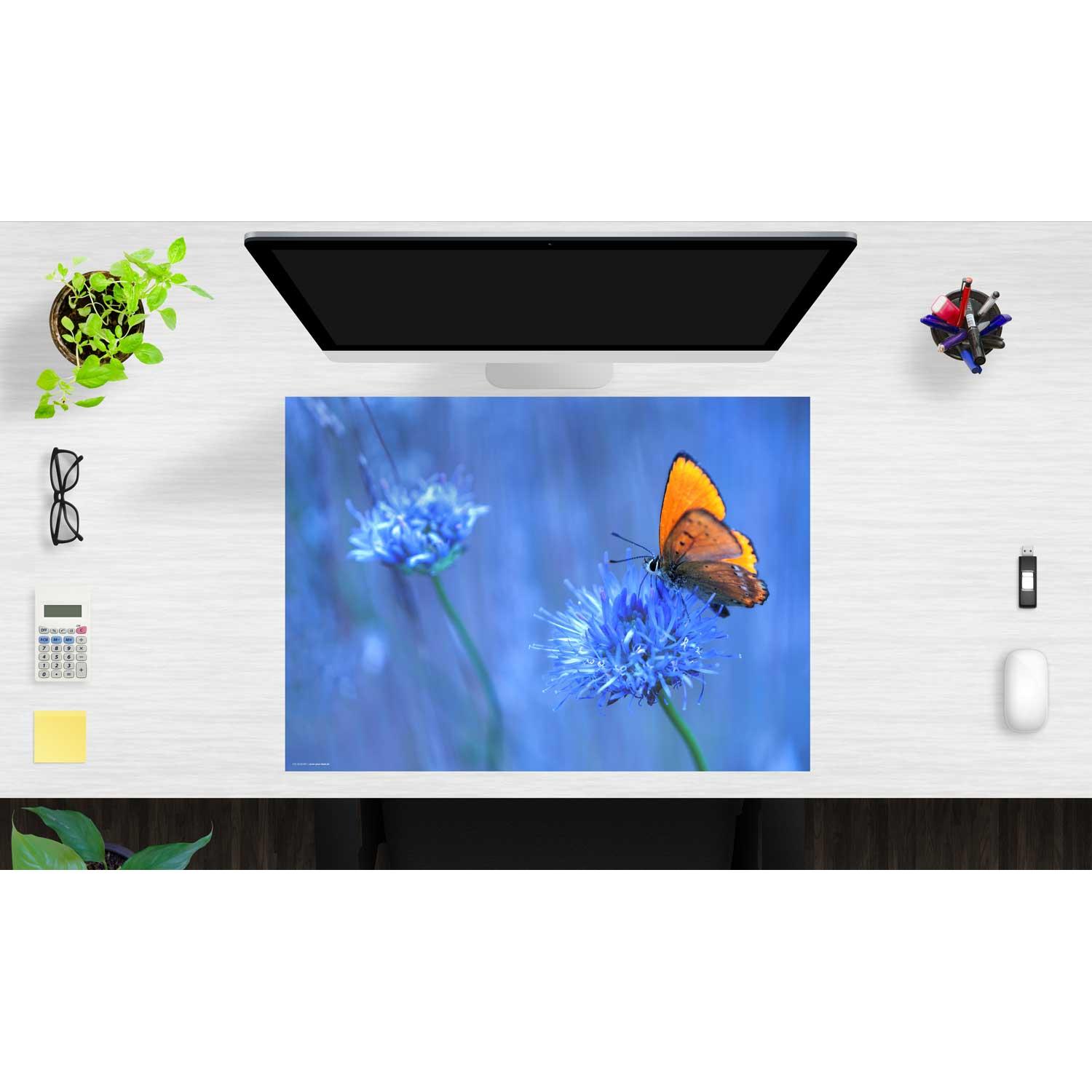 Thumbnail - CoverYourDesk, Unterlage, Schreibtischunterlage Orangener Schmetterling
