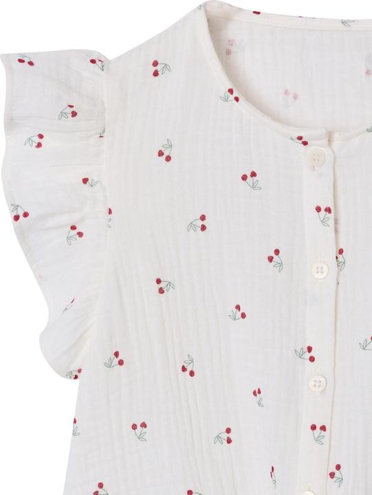 Immagine prodotto Vertbaudet Bluse mit Volantärmeln Mädchen (104, 98)