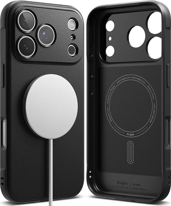 Actual product image Ringke Onyx Magnetic MagSafe Case für iPhone 17 Pro - Schwarz (Apple iPhone 17 Pro)