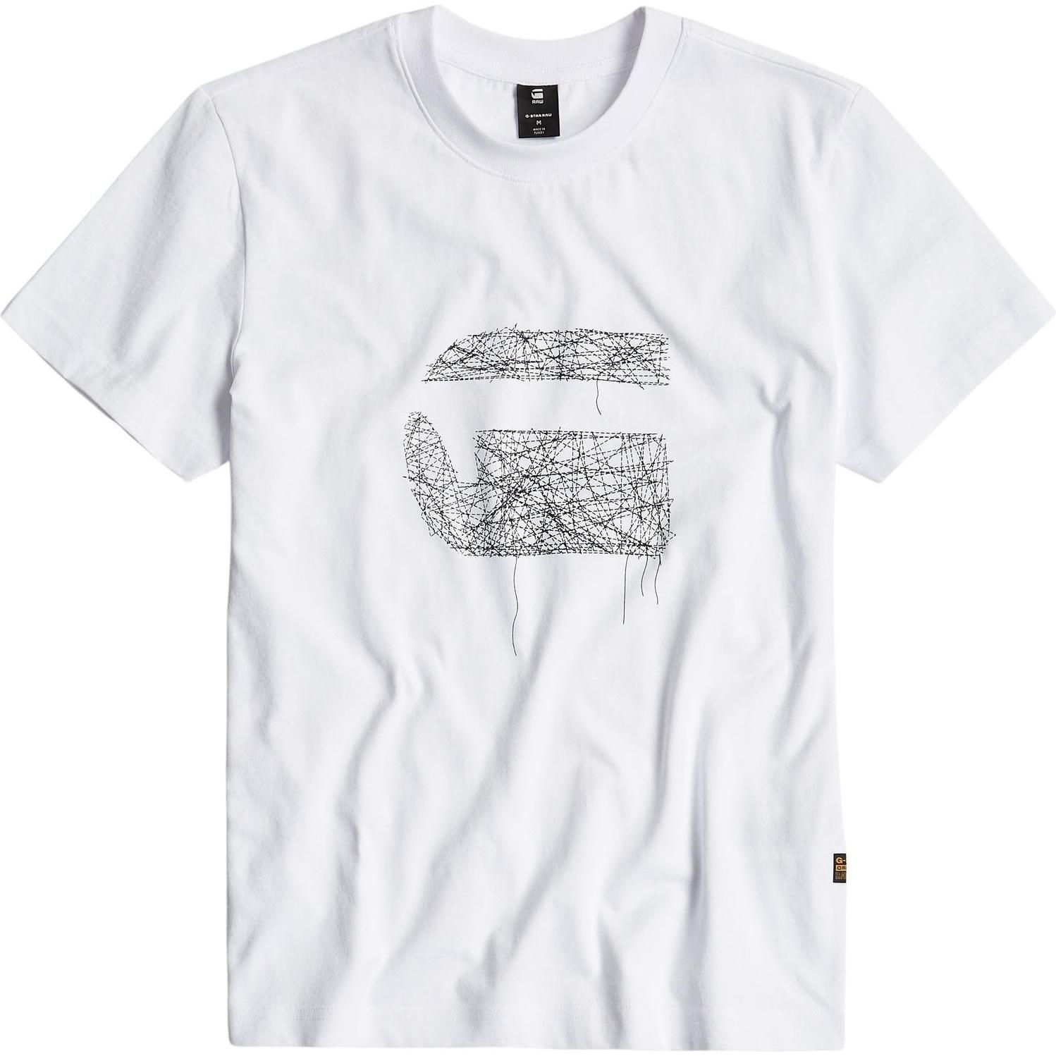 G-Star, Herren, Shirt, t-shirt burger, Weiss, (XL)