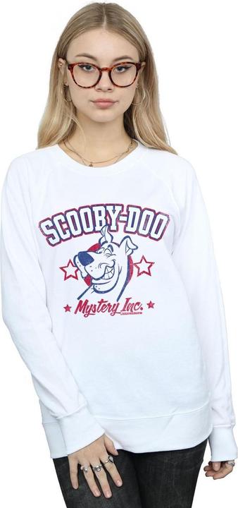 Actual product image Scooby Doo Womens/Ladies Collegiate Mystery Inc Sweatshirt (S)