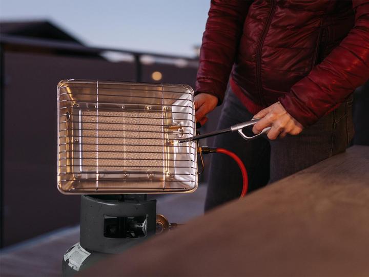 Immagine prodotto Rothenberger Eco Gasheizstrahler 4,2 kW - Silber (35984) (4200 W)