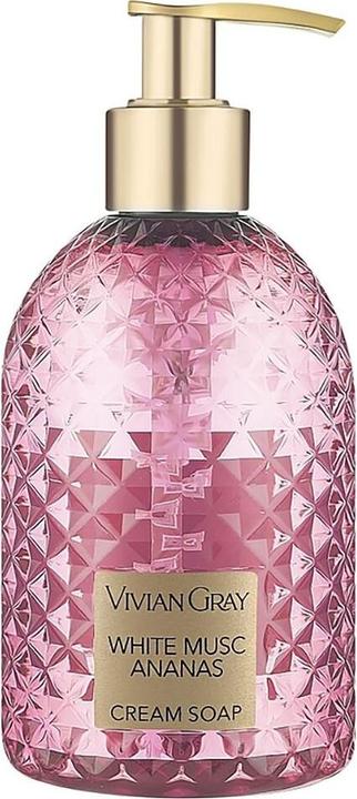 Immagine prodotto Vivian Gray Sapone liquido in crema Muschio Bianco e Ananas (Sapone in crema) 300 ml (Sapone liquido, 300 ml)