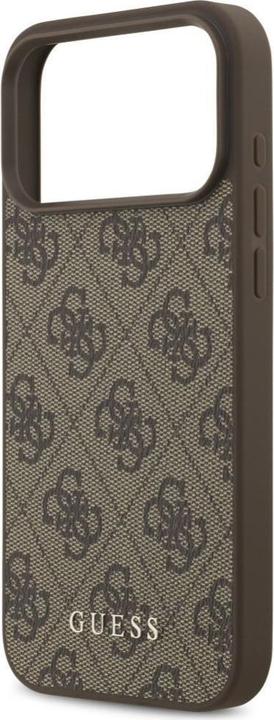Actual product image Guess - Hardcase 4G Classic (GUHCP17XG4GFBR) - iPhone 17 Pro Max - Brown (Apple iPhone 17 Pro Max)