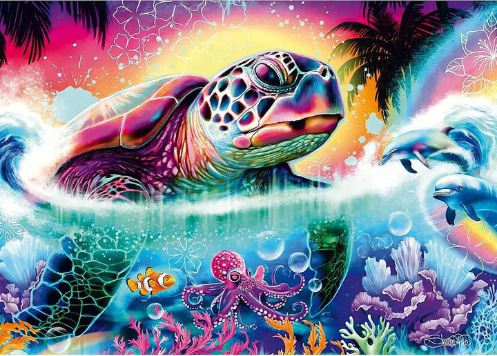 Immagine prodotto Schmidt Spiele SSP Neon Schildkröte (1000 pezzi)