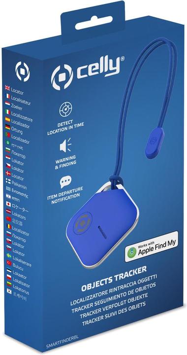 Produktbild Celly SMARTFINDERBL, Blue, iOS, 1 pc(s) (iOS)