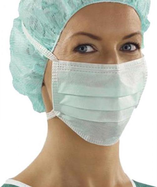 Actual product image Lohmann & Rauscher SENTINEX OP Mask Classic blue 50 pcs (Type II, 50 x)