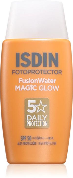 Actual product image Isdin Water Magic Glow (SPF 50, 50 ml)