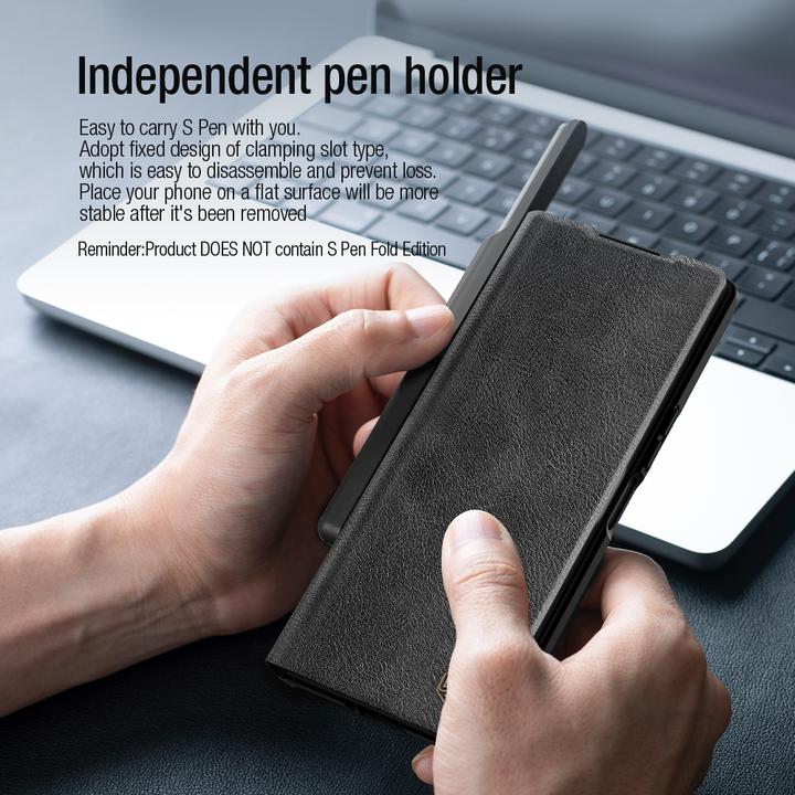 Produktbild Nillkin Qin Pro Leather Case Series Hülle (Samsung Galaxy Z Fold6)