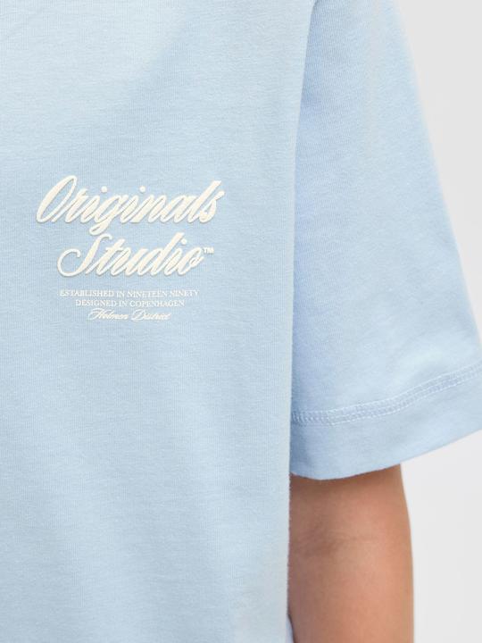 Actual product image Jack & Jones Jornorrebro Typo Tee Ss Crew Neck Sn Jnr (176)