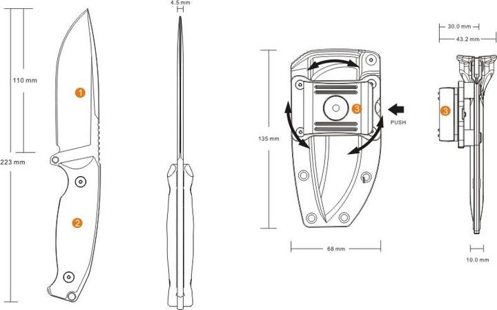 Image du produit Ruike F118-B (11 cm)