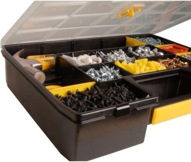 Actual product image Stanley Toolbox L with removable dividers