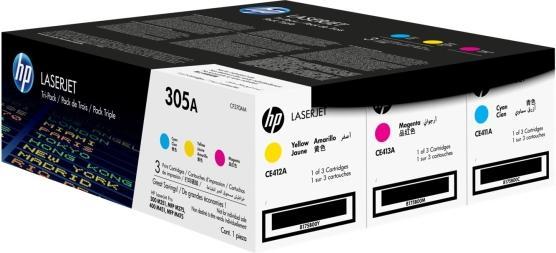Actual product image HP 305a (M, C, Y)