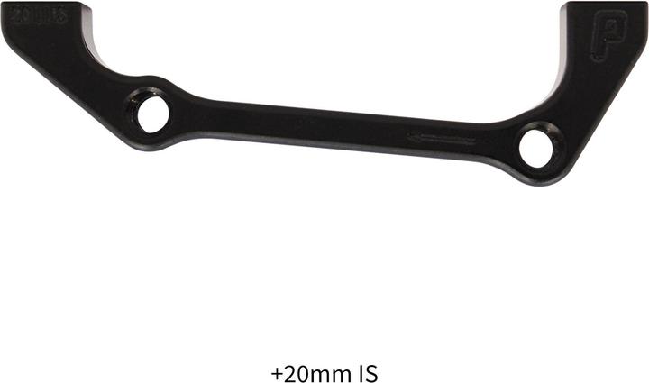 Paul Component Engineering Adaptateur de frein à disque Paul Component IS, 20mm, VR 180mm/ HR 160mm, black