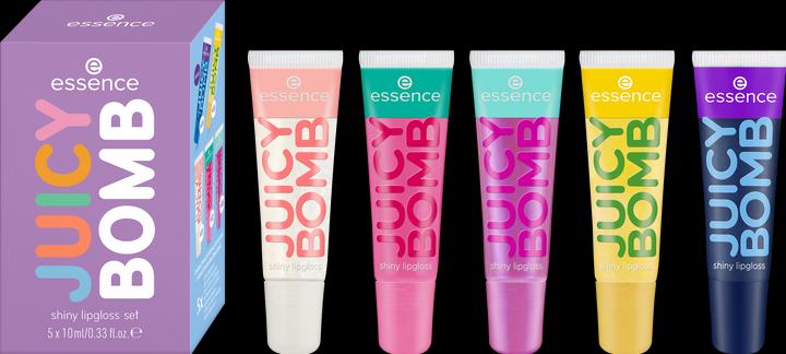 essence Juicy Bomb Set (106 Mellow Mango, 101 Lovely Litchi, 102 Witty Watermelon)