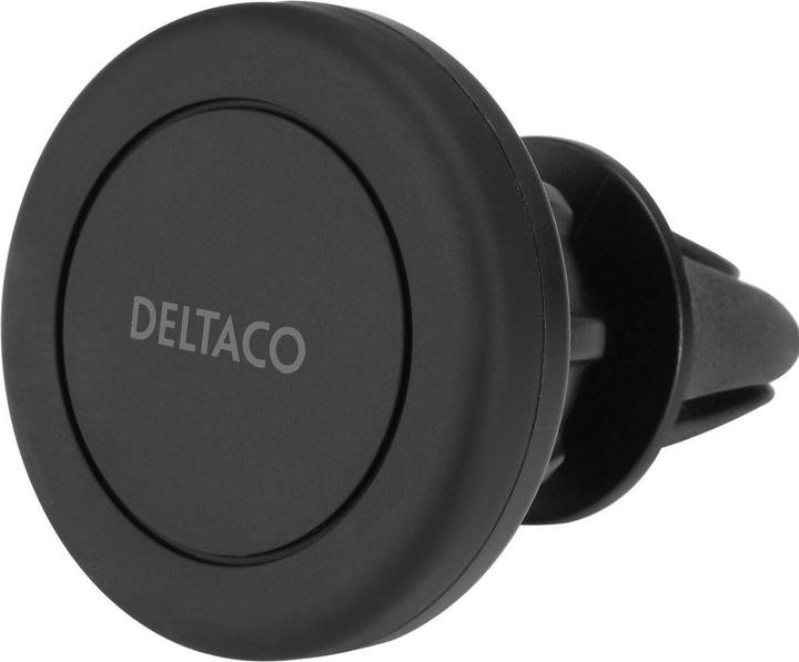 Actual product image Deltaco Magnetic Mobile Phone Holder for Car with Air Vent Mount - Black