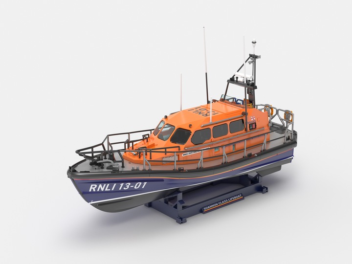 Actual product image Airfix Starter Set - RNLI Shannon Class Lifeboat