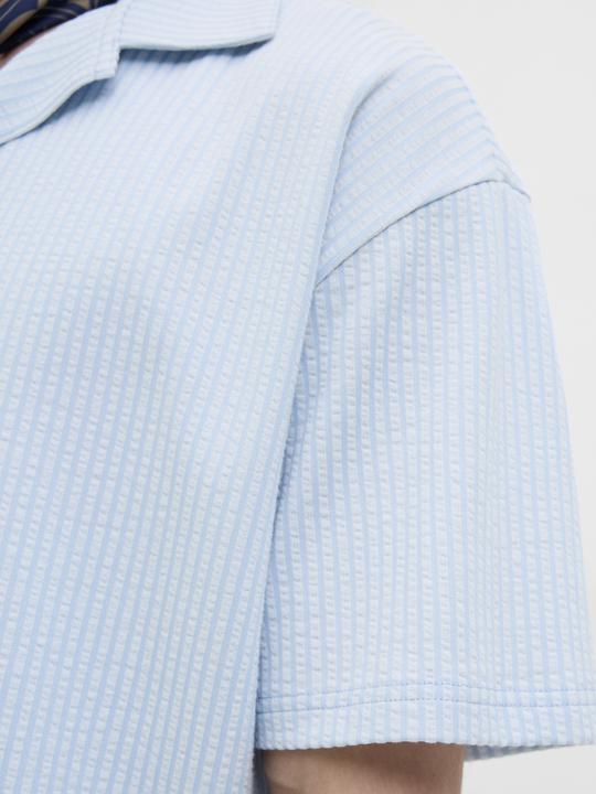 Produktbild Jack & Jones Jorsummer Striped Shirt Ss Ss25 (XXL)