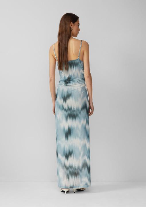 Immagine prodotto S.Oliver Kleid Schmal geschnittenes Meshkleid mit All-over-Print (XXL)