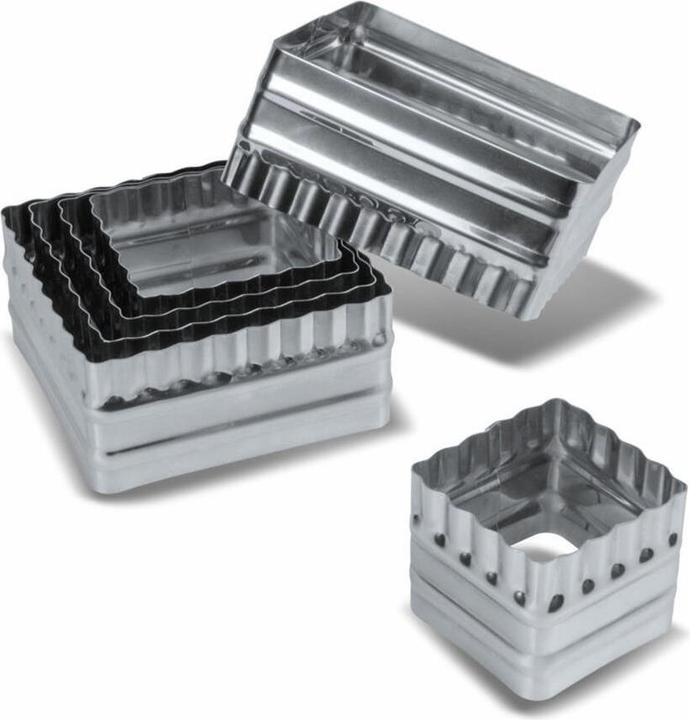 Produktbild Städter Quadrat Ausstecher Set gewellt