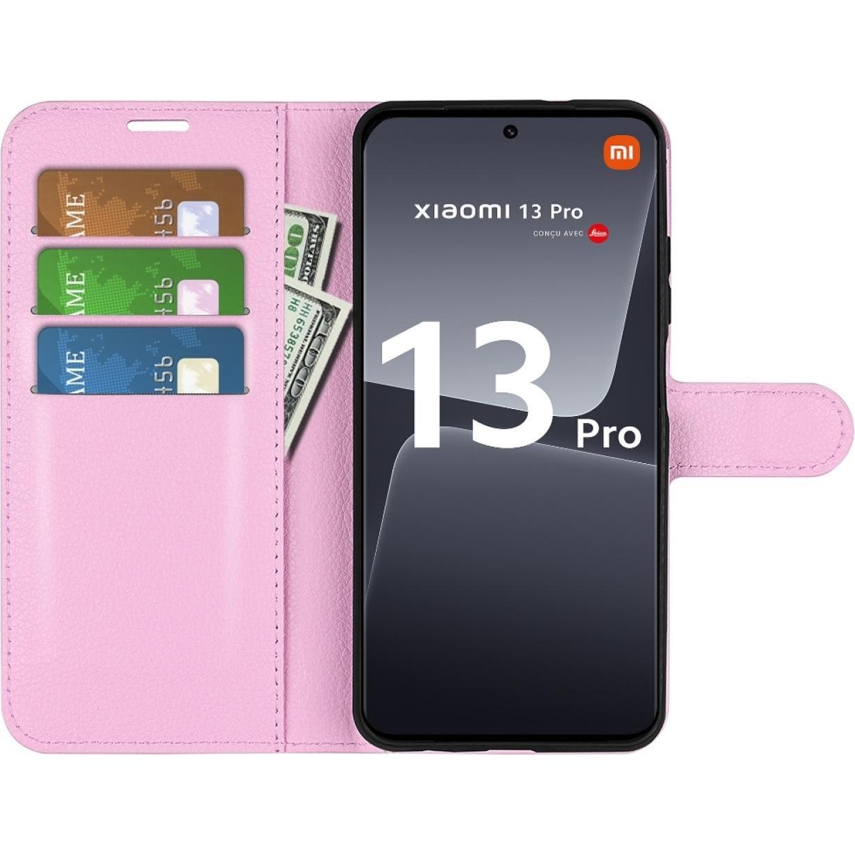 Thumbnail - Screenguard Xiaomi 13 Pro Leather Guard Lederhülle (Xiaomi 13 Pro), Smartphone Hülle, Rosa