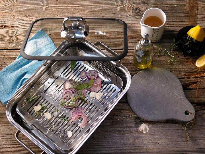 Immagine prodotto WMF Cucina a vapore VITALIS (41 cm, Cucina a vapore, Acciaio inossidabile)