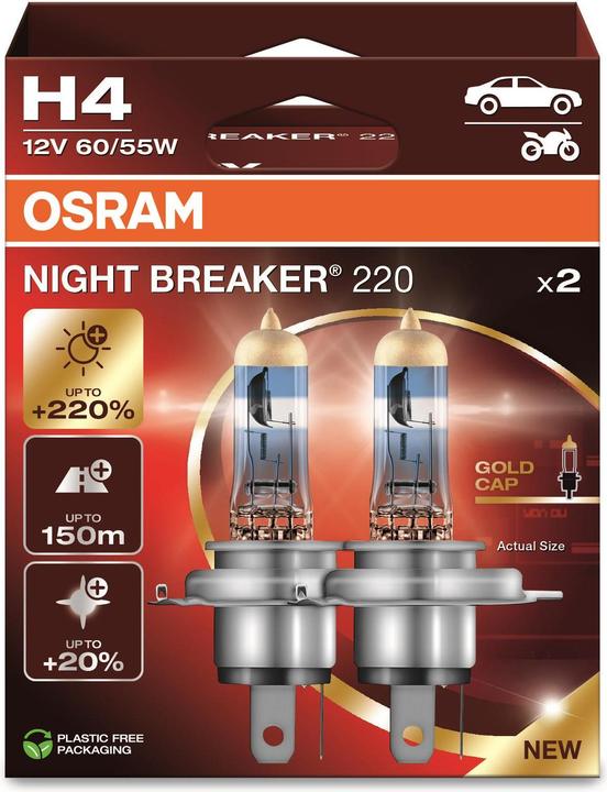 Produktbild Osram Night Breaker 220 (H4)