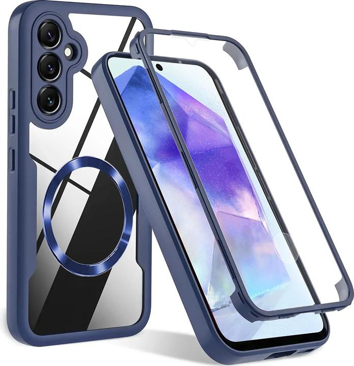 Produktbild Techsuit - ColorVerse 360 MagSafe Series + Screen Protector - Samsung Galaxy S23 FE - Blue (Samsung Galaxy S23 FE)