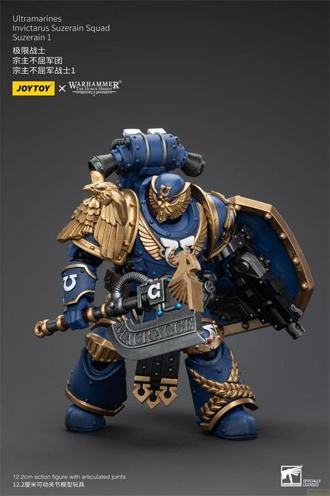 Actual product image Joy Toy Warhammer The Horus Heresy Ultramarines Invictarus Suzerain Squad Suzerain 1