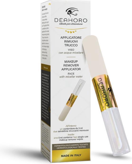 Deahoro Makeup remover applicator - Ideal for smudges - Face with micellar water