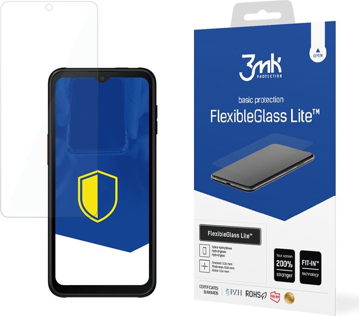 Actual product image 3MK FlexibleGlass Lite Display Film (1 Piece, Samsung Galaxy S21)