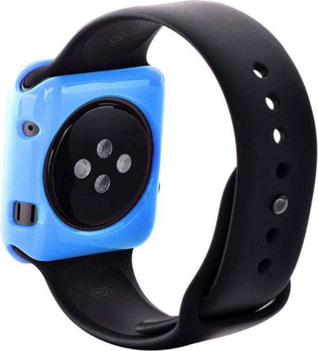 Actual product image Devia Colorful protector case for Apple watch (38mm) blue