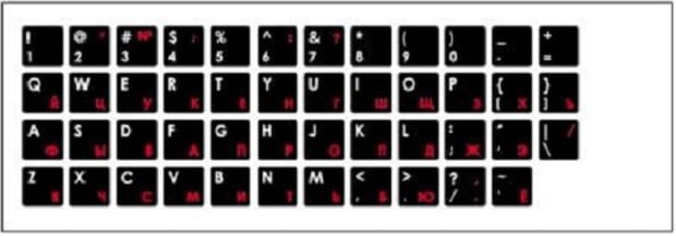Produktbild Invento Tastaturaufkleber