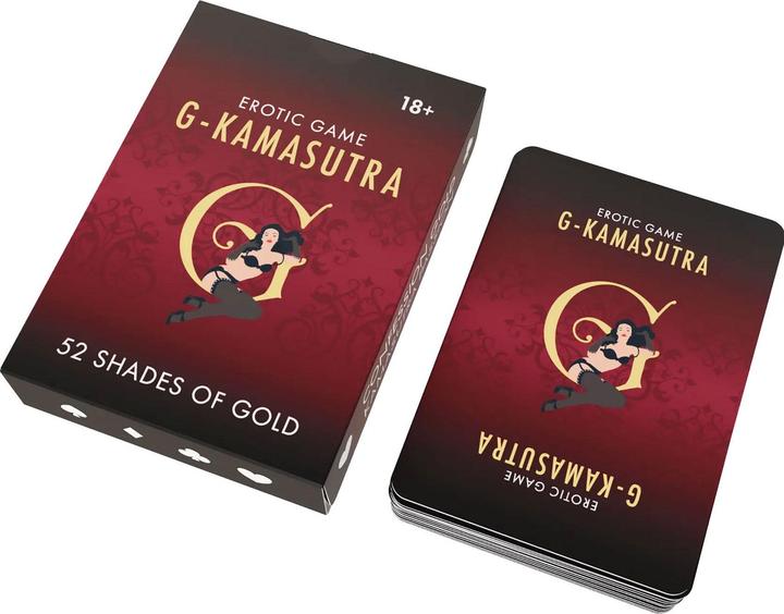 Actual product image Mad Party G Kamasutra cards 24 pcs ENG/FR/DE (German, French, English)
