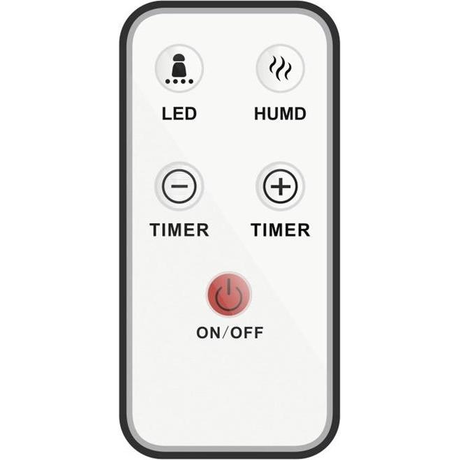 Thumbnail - No Name MIST 1.2L Digitaler Luftbefeuchter + FERNBEDIENUNG, Luftbefeuchter, Weiss