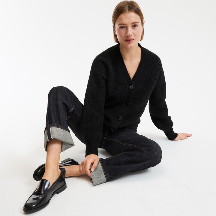 Actual product image La Redoute Collections Cardigan with V-neck Signature GILDAS (S)