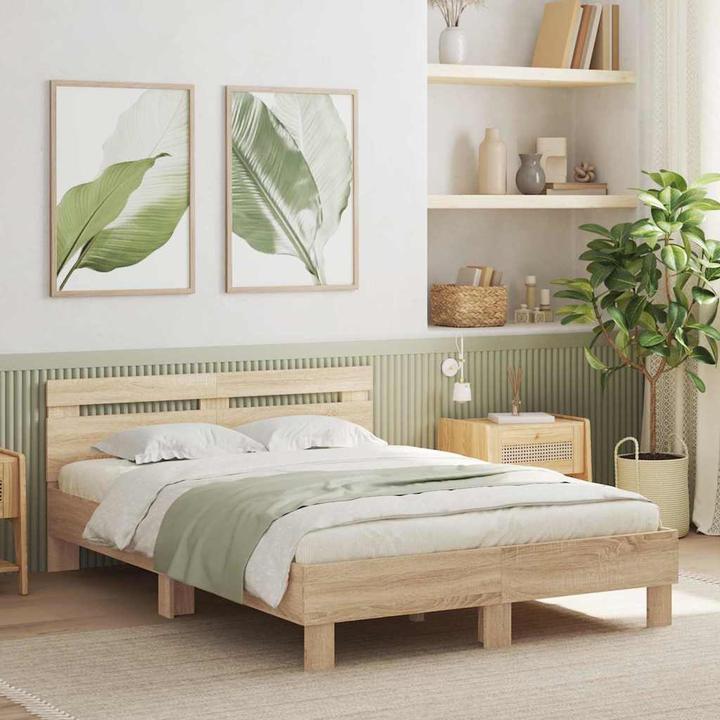 Image du produit vidaXL Moderner Bettrahmen (137 x 190 cm)