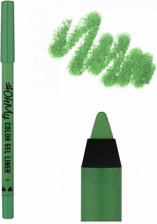 Image du produit MyScreen Protector LAMEL OhMy Color Gel Liner Crayon pour les yeux n° 403 - Vert 1.4g (403 Vert)