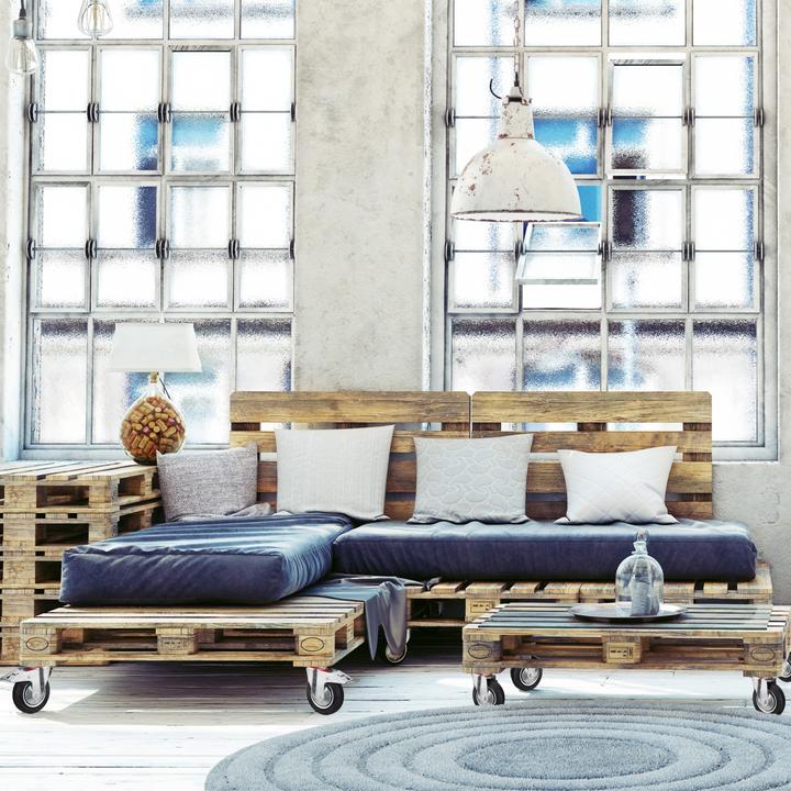 Produktbild Relaxdays Schwerlastrollen (400 kg)