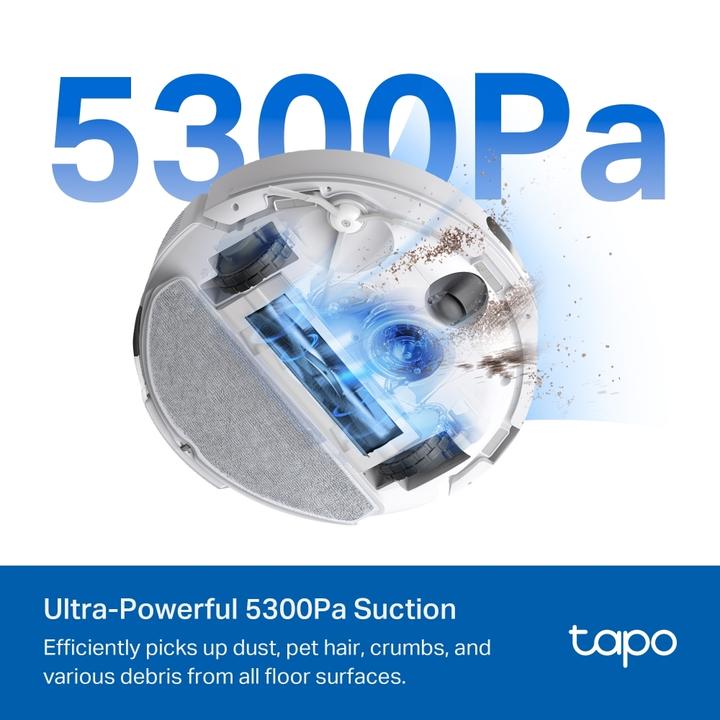 Produktbild TP-Link Tapo RV30 Max Plus (5300 Pa, Wischtuch)