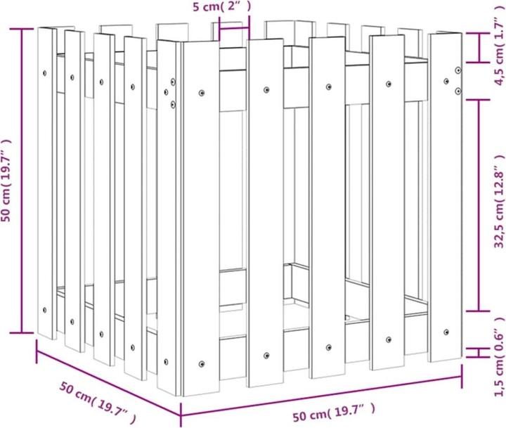 Image du produit vidaXL Pflanzkübel