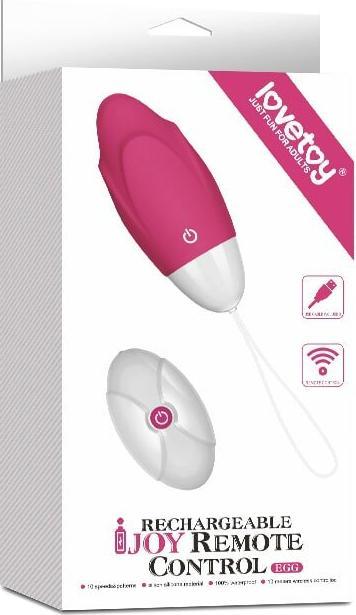 Actual product image Lovetoy Love Toy - iJoy 2 - Egg Vibrator with Remote Control - Pink