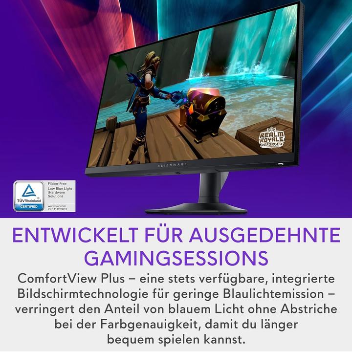 Actual product image Dell Alienware AW2724HF (1920 x 1080 pixels, 27")