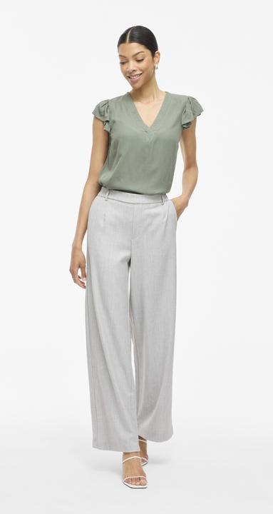 Produktbild Vila VIVARONE High Waist Hose mit weitem Bein (42)