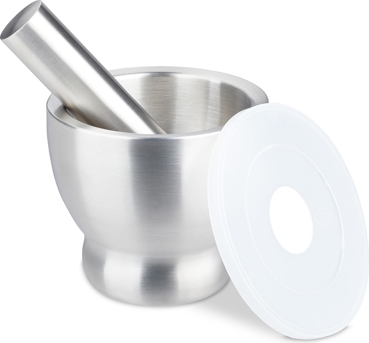 Actual product image Relaxdays Mortar&pestle