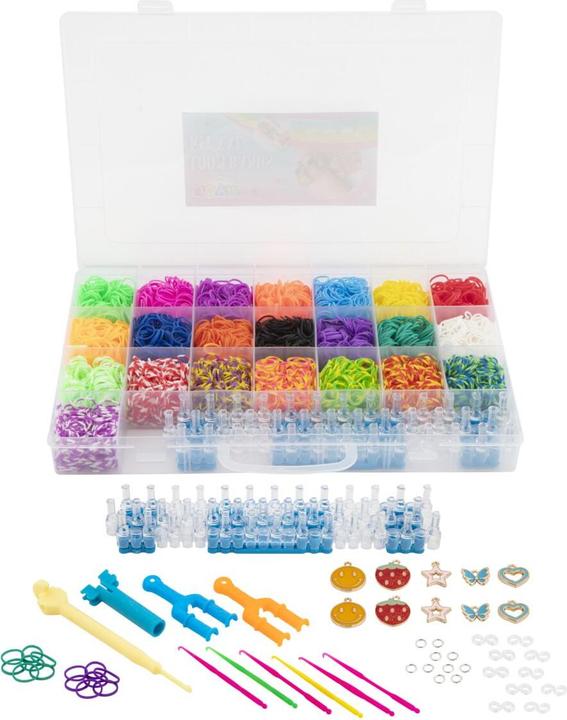 Produktbild Joya - Rubber Band Loom Kit, plastic storage box (981046)