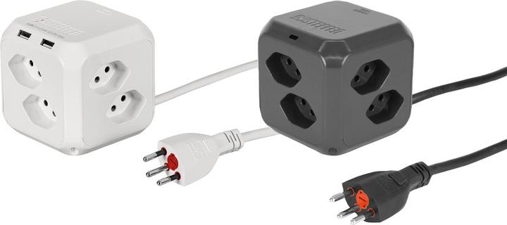 Produktbild Steffen Cube (9 x, USB-C, Typ 13, 1.50 m)