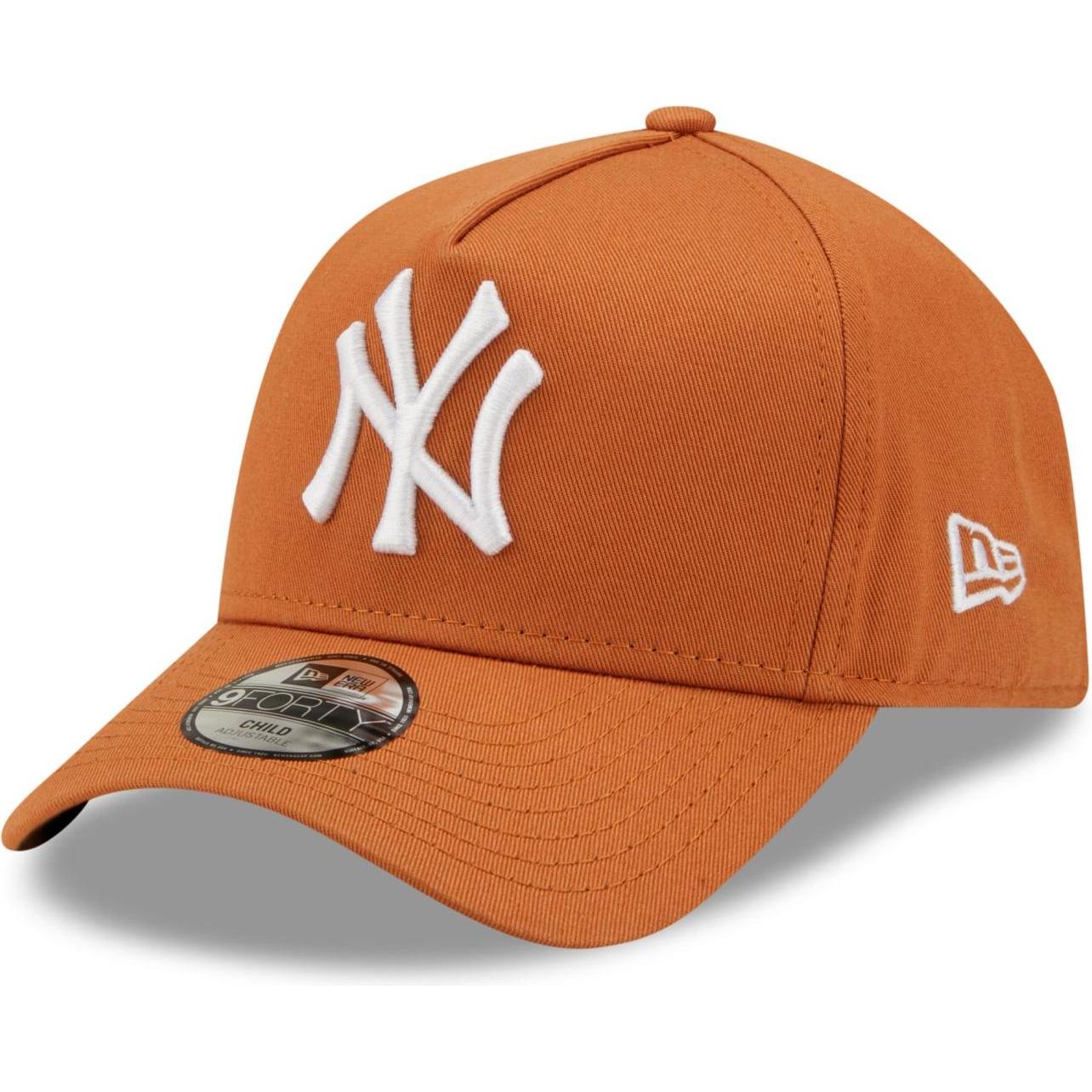 New Era, Jungen, Cap, Kinder Trucker Cap - New York Yankees toffee - Child, Braun, (53, 52 C, 54 C)