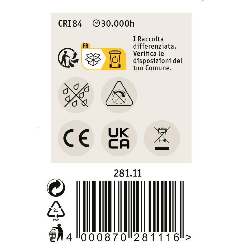 Thumbnail - Paulmann, Leuchtmittel, Birnenlampe (E14, 1 W, 50 lm, 1 x, D)